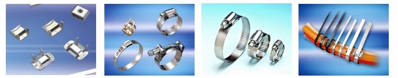 Hose clip Stainless steel hose clamp